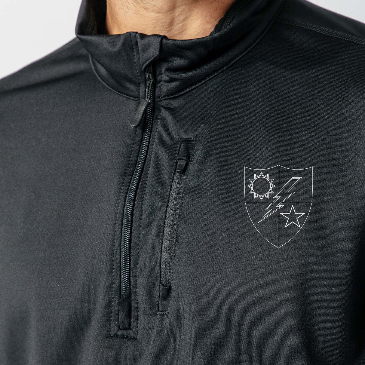 DFND 75th Ranger Regiment AZTEC 1/4 ZIP PULLOVER PT Uniform Jacket