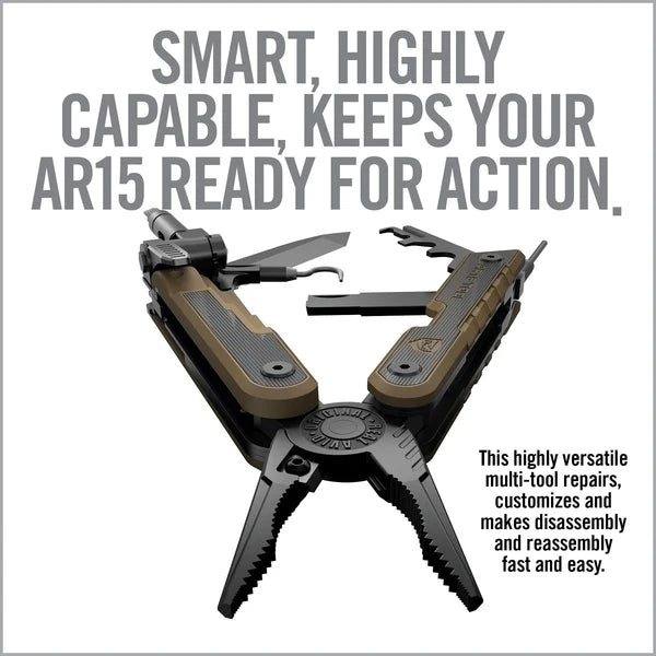 AR15 Tool™ 37-In-1 tactical multitool