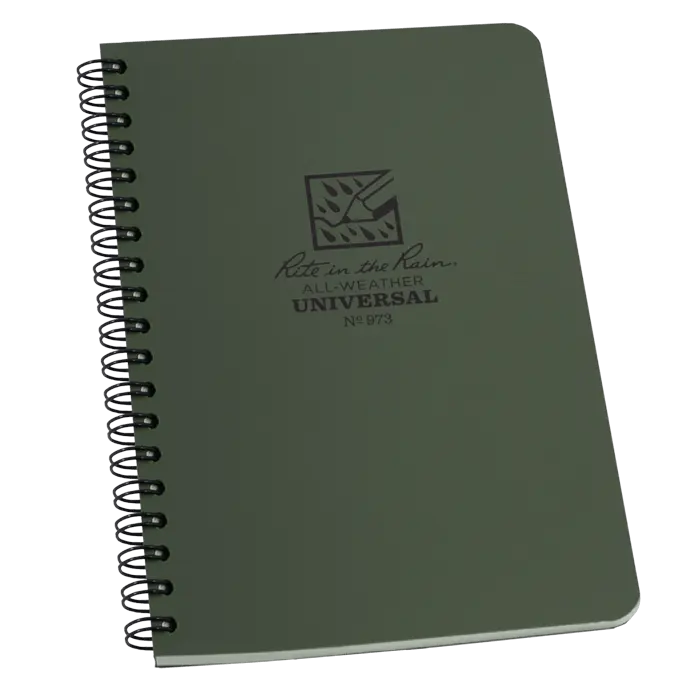 All Weather Universal Side-Spiral Notebook No. 973