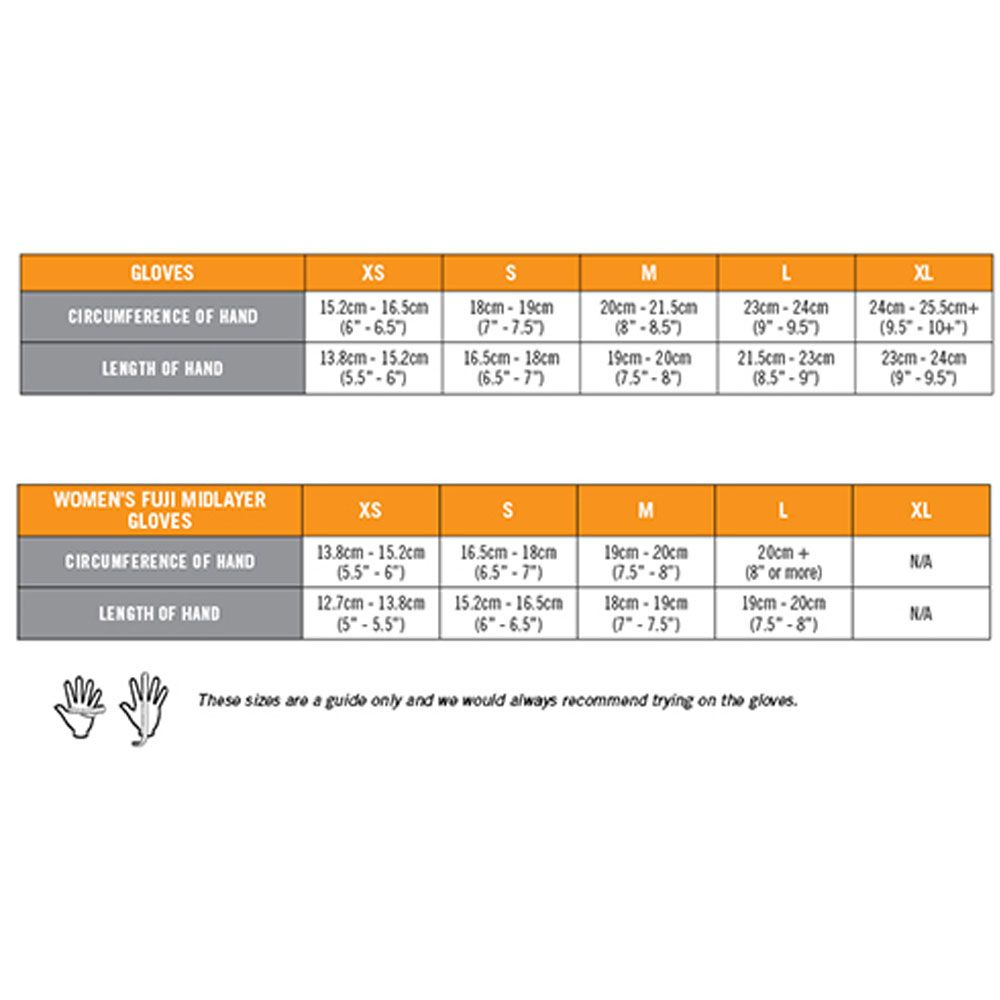 Cold Weather Liner Gloves