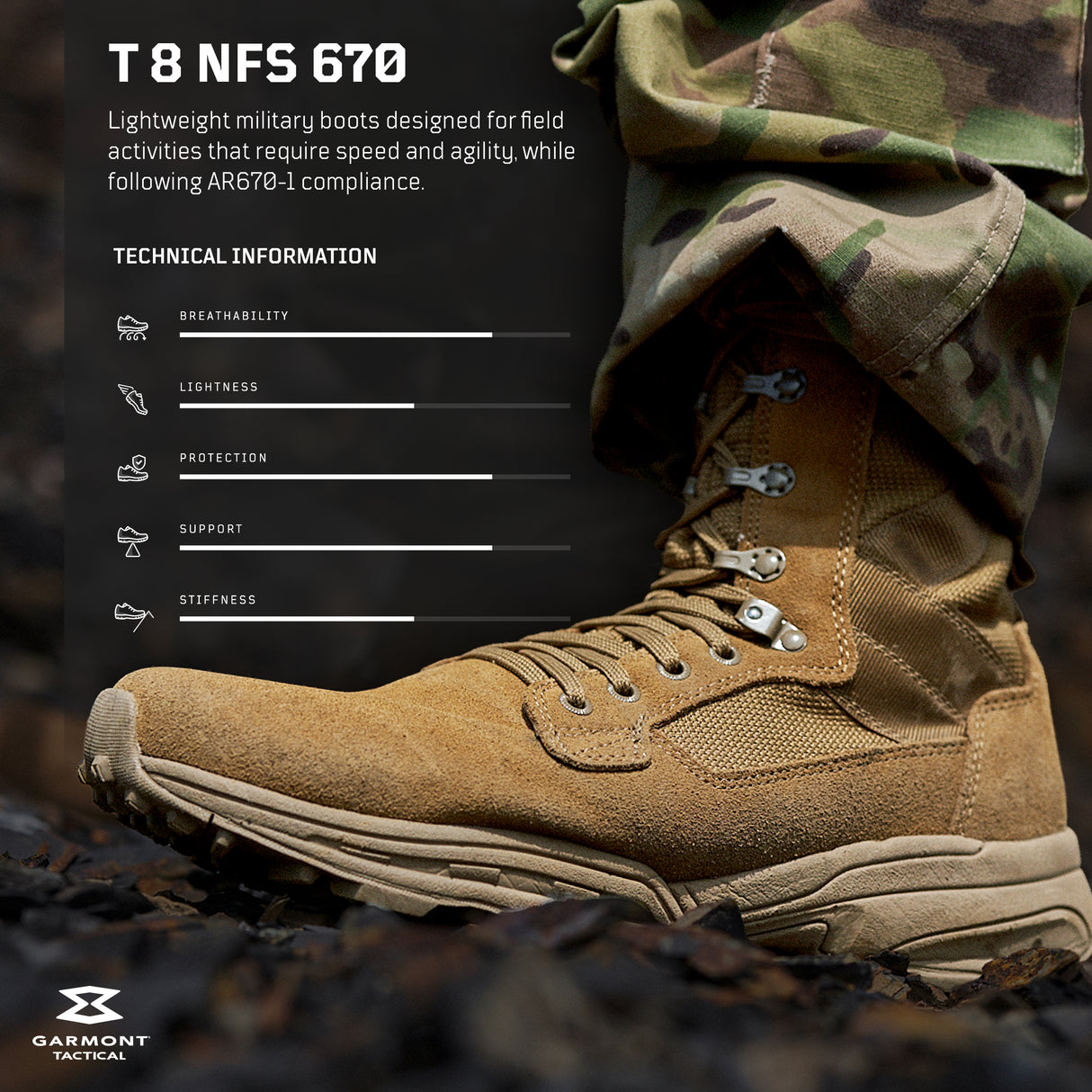 Garmont T8 NFS Coyote AR 670-1