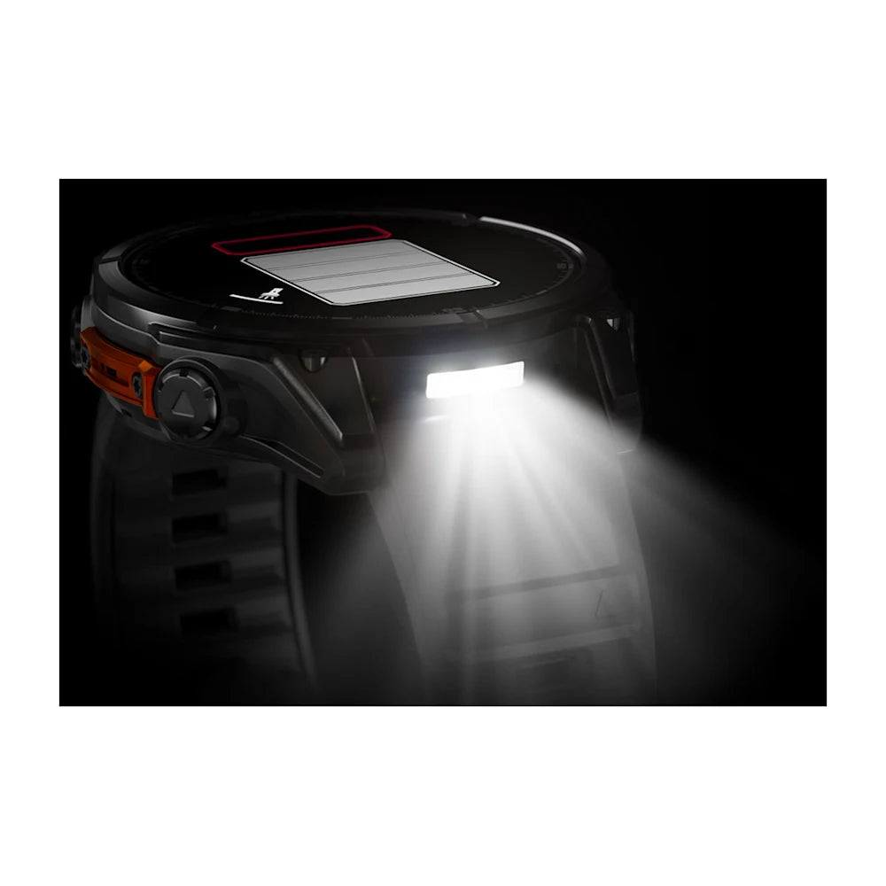 Fenix 8 – 47 mm, Amoled, Slate Gray with Black Silicone Band