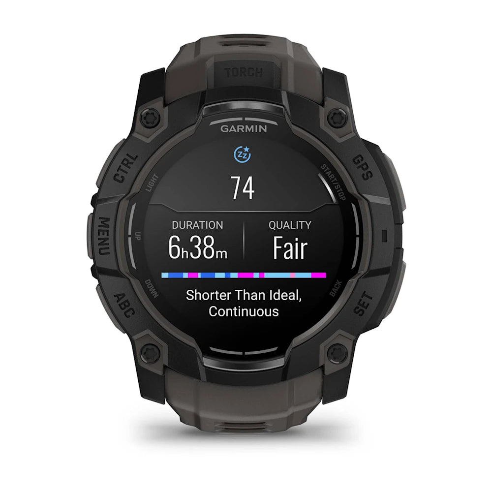 Instinct 3 - 50 mm, Amoled / Tactical, Rugged GPS Smartwatch