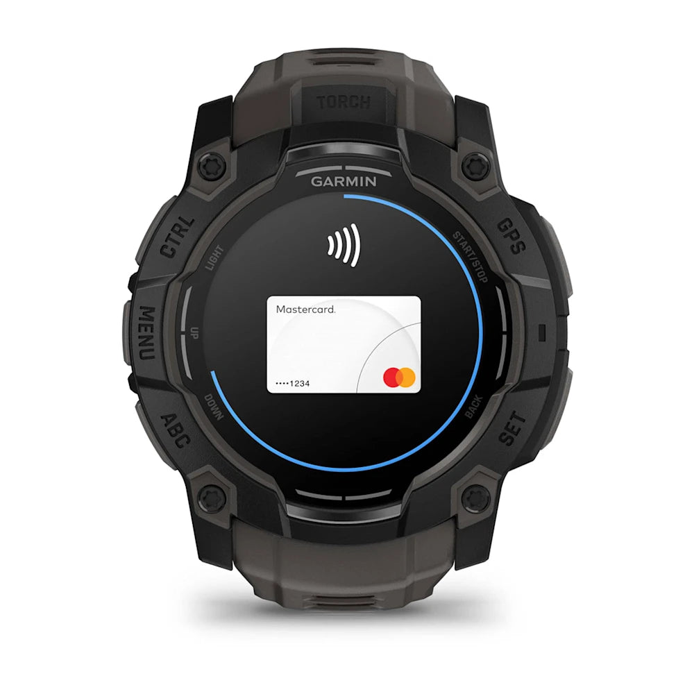 Instinct 3 - 50 mm, Amoled / Tactical, Rugged GPS Smartwatch