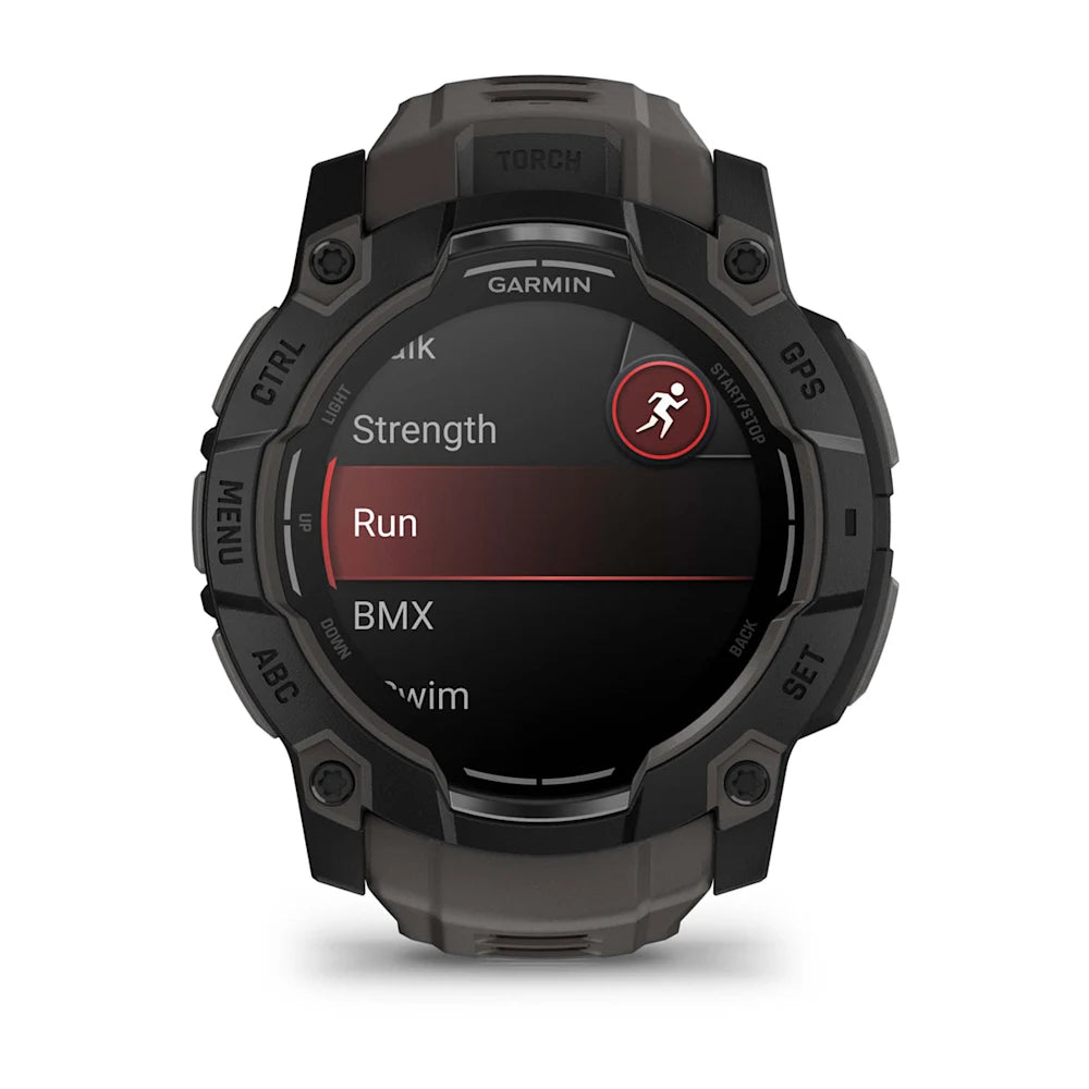 Instinct 3 - 50 mm, Amoled / Tactical, Rugged GPS Smartwatch