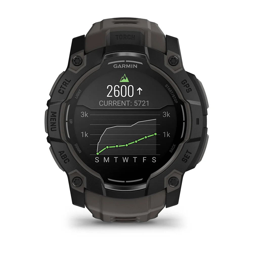 Instinct 3 - 50 mm, Amoled / Tactical, Rugged GPS Smartwatch