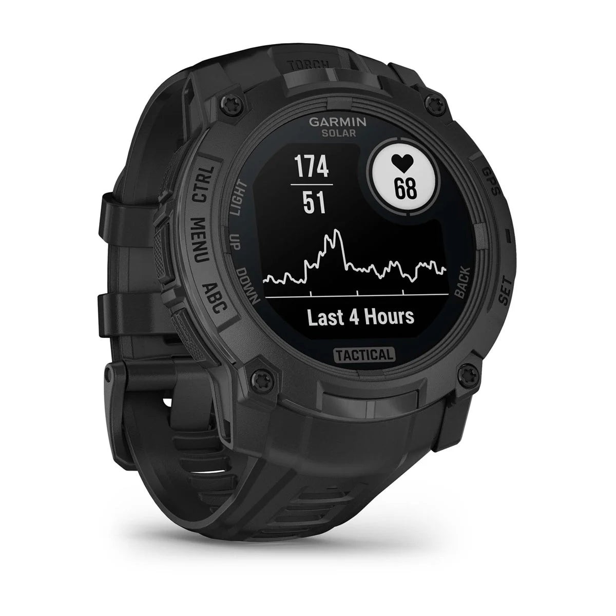 Instinct 3 – 50 mm, Solar, Tactical Edition Ruggged GPS Smartwatch