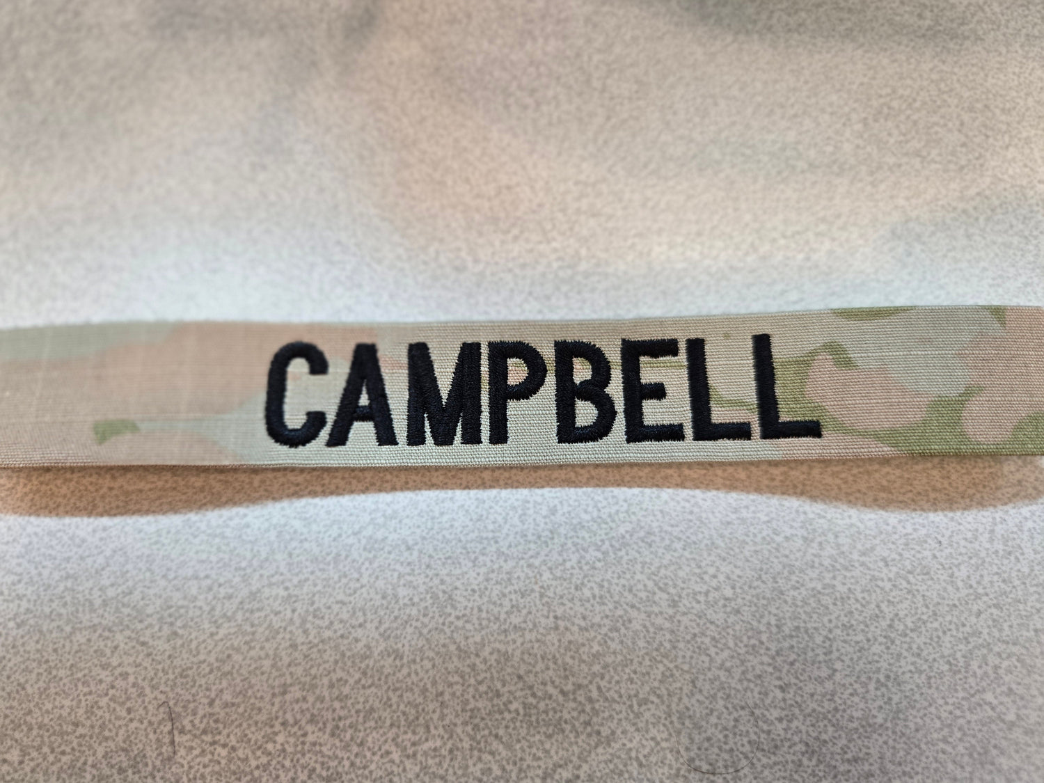 Embroidered Name Tape – Sew-On Style