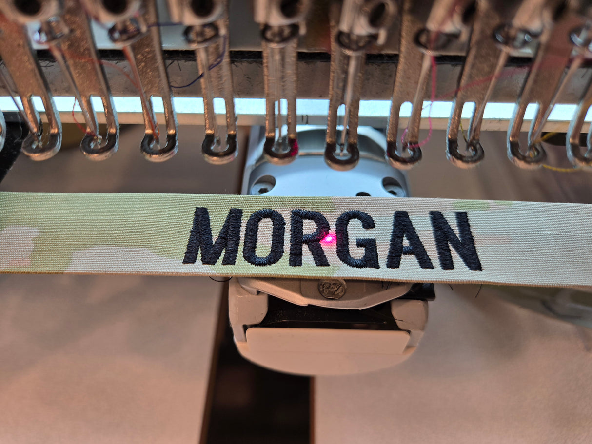 Embroidered Name Tape – Sew-On Style