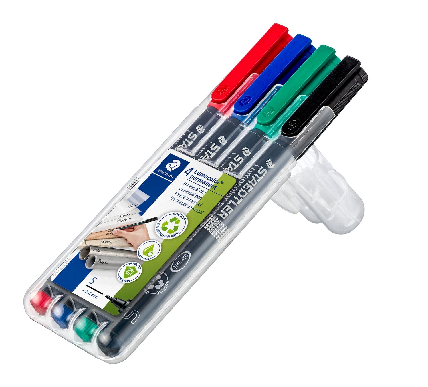 Permanent Marker Pen - 4 Pack