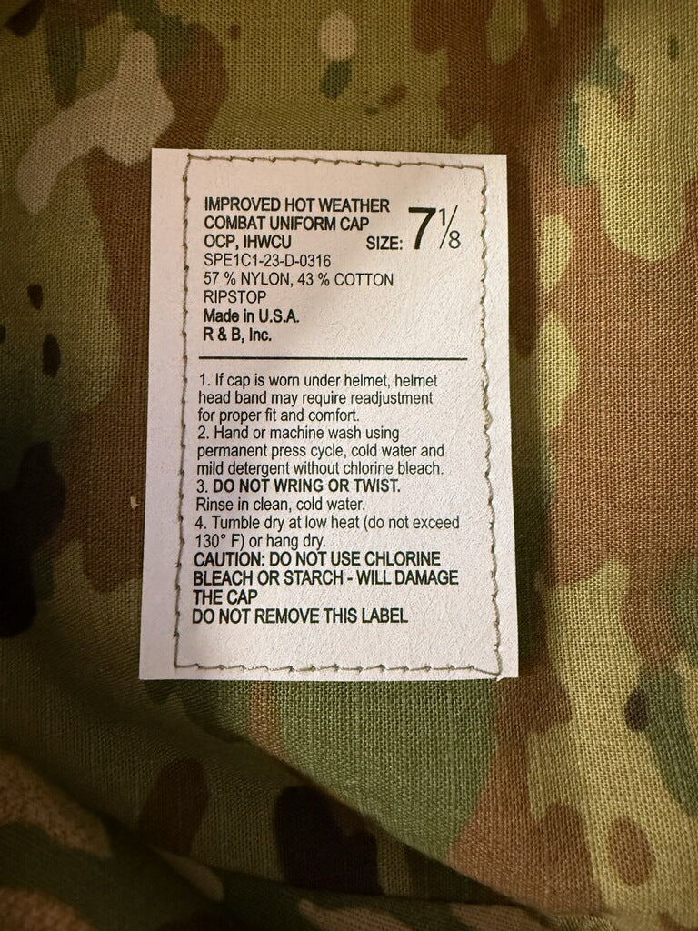 R&B Patrol Cap OCP Scorpion (Soft Brim)