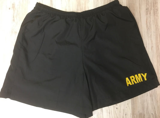 Army PT Shorts with Pockets