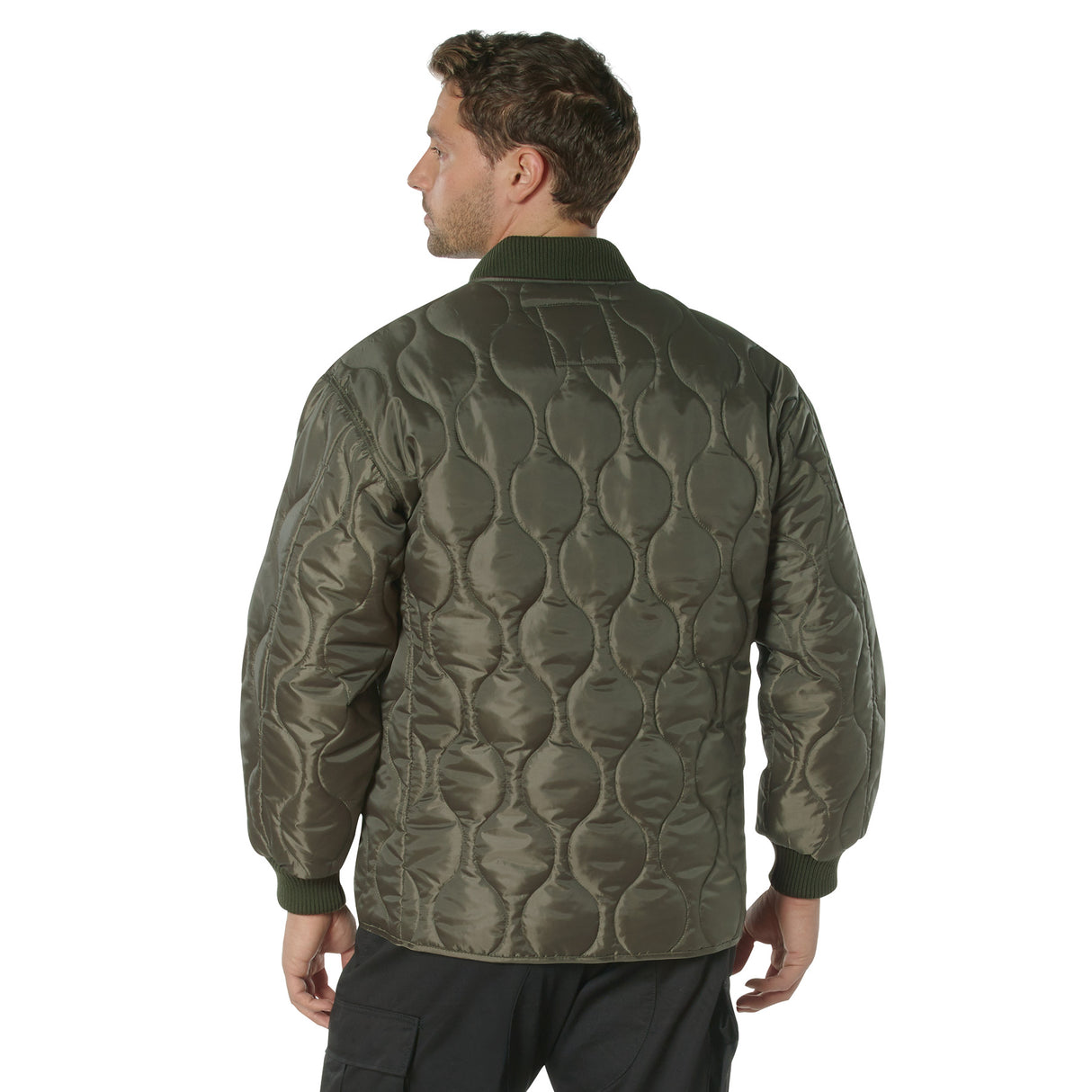 Liner Field Jacket With Zipper and Concealed Carry Pockets