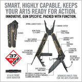 AR15 Tool™ 37-In-1 tactical multitool