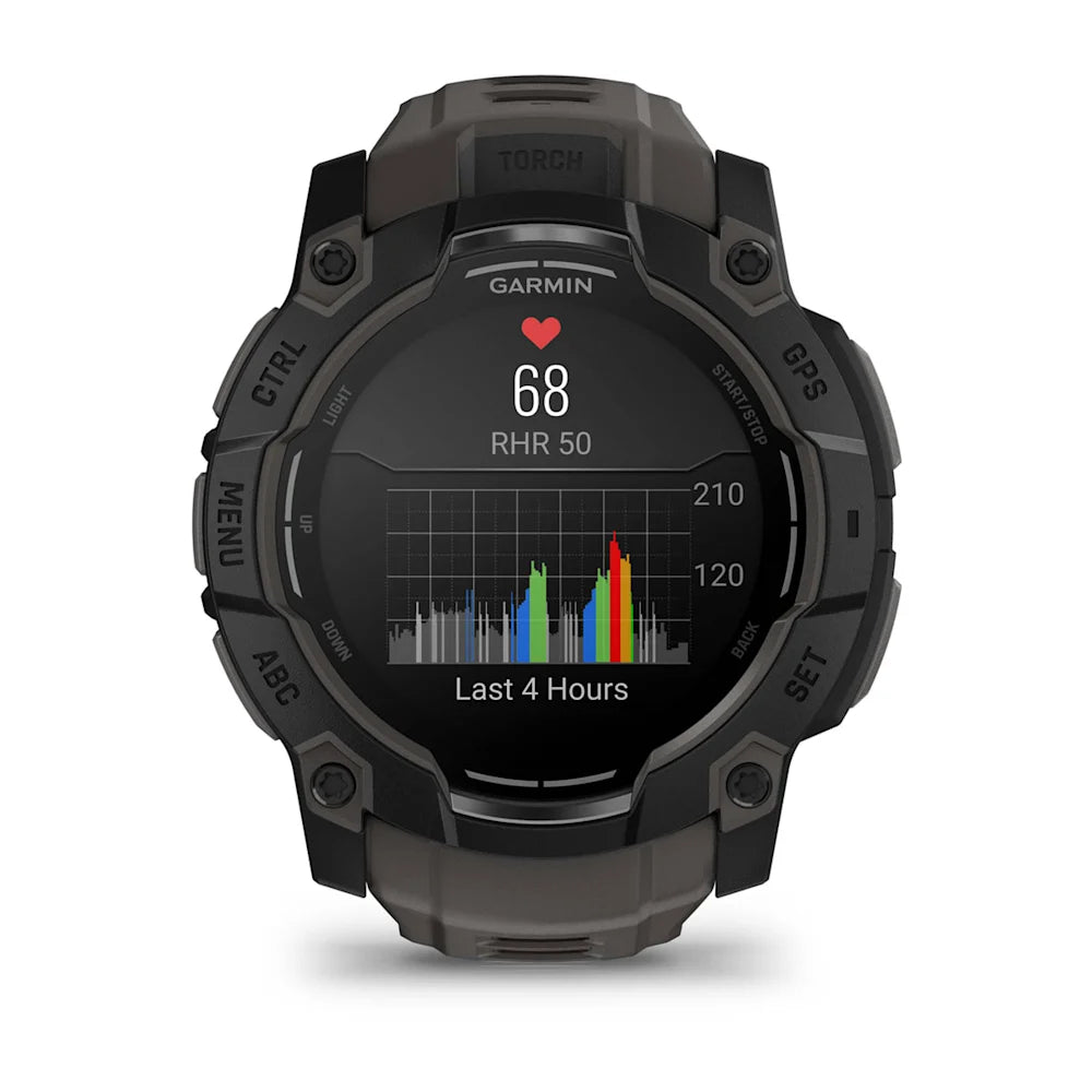 Instinct 3 - 50 mm, Amoled / Tactical, Rugged GPS Smartwatch