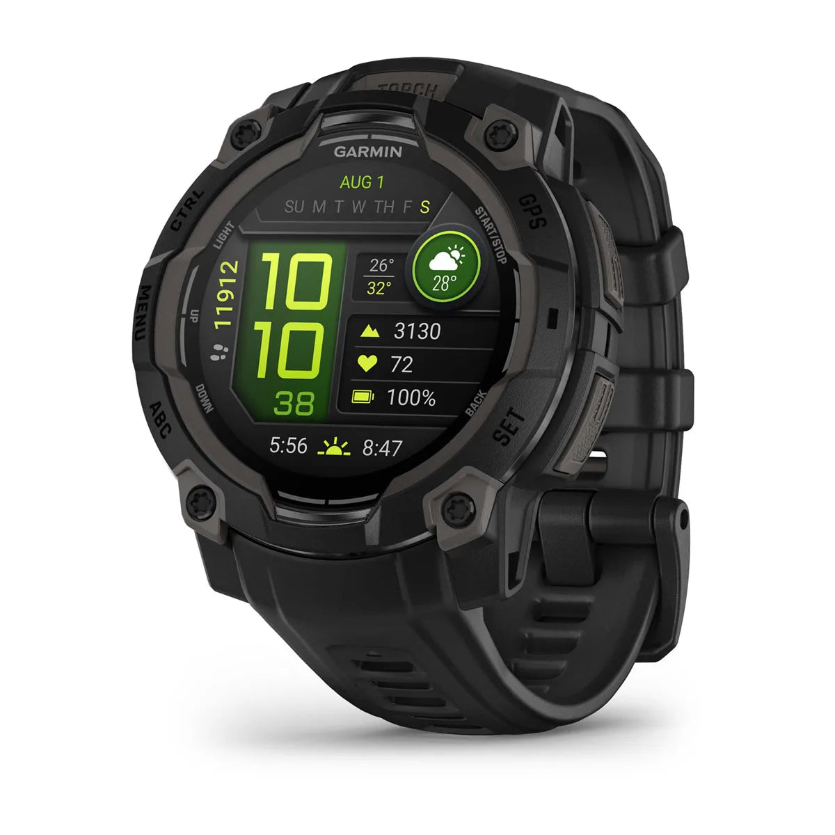 Instinct® 3 – 45 mm, AMOLED Rugged GPS Smartwatch