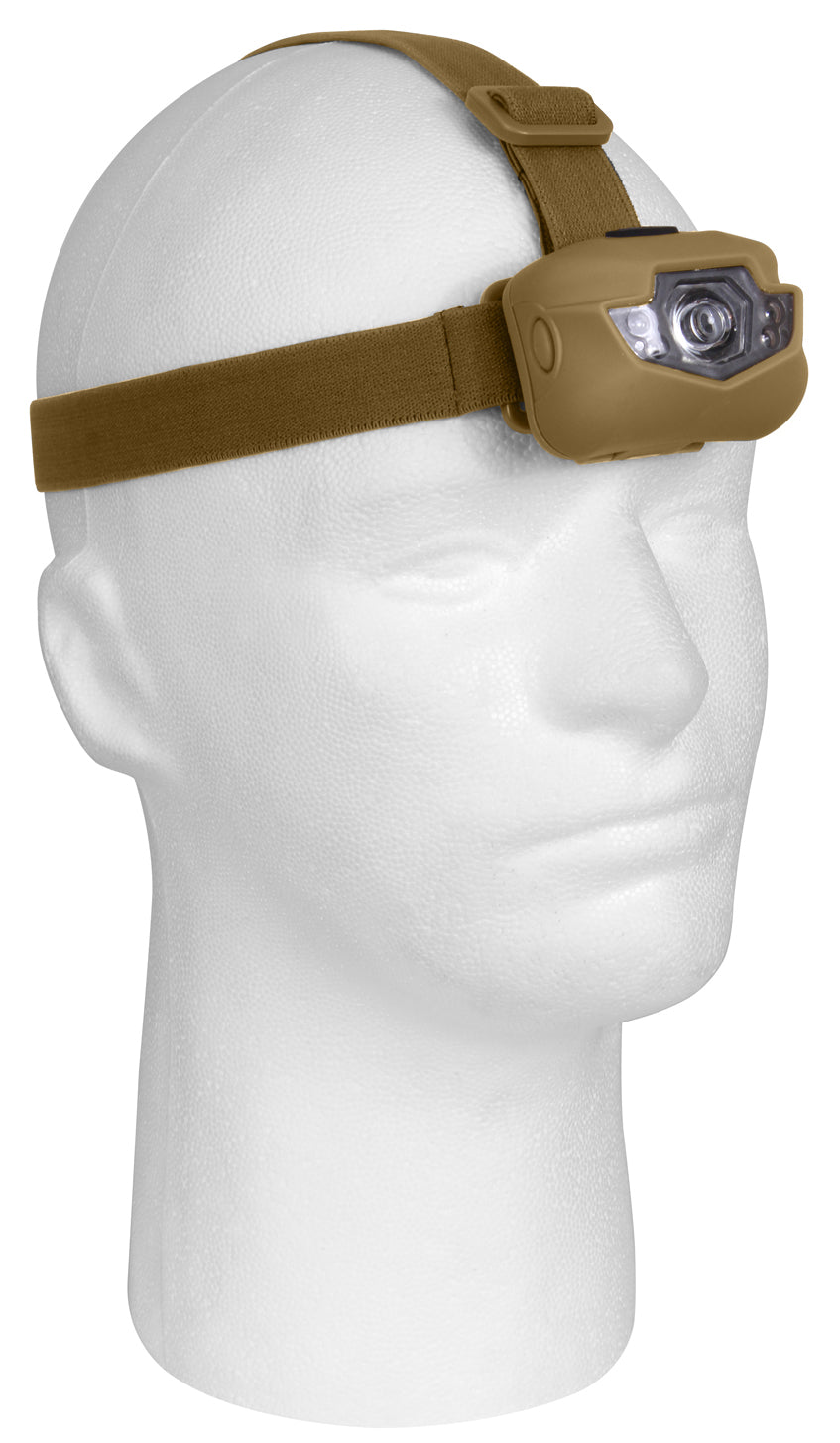LED Headlamp Coyote Brown
