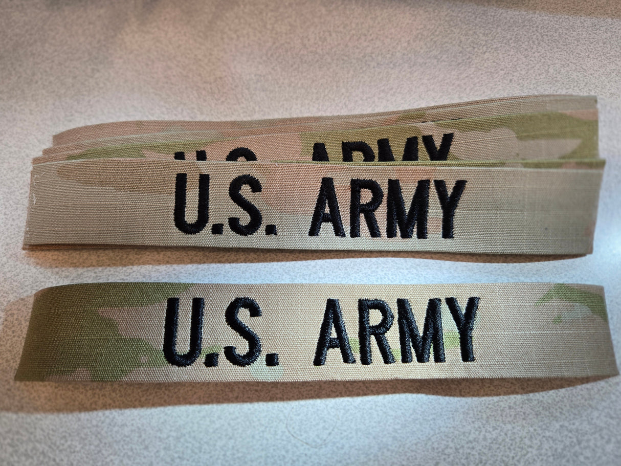 U.S. ARMY Embroidered Tape – Sew-On Style