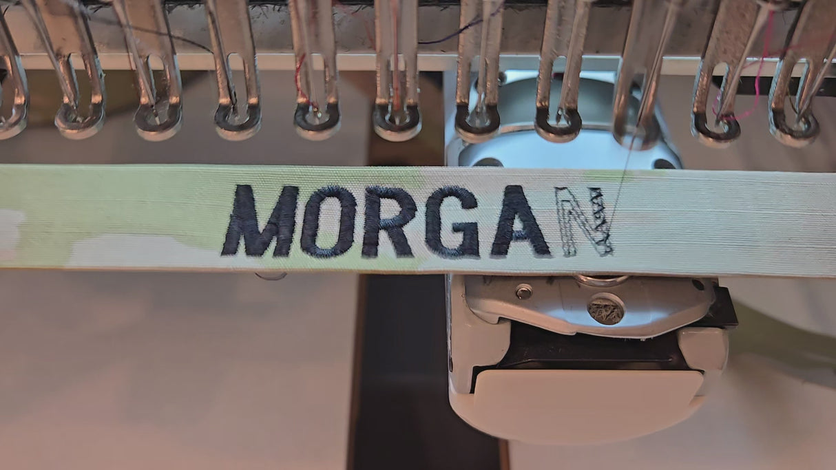 Embroidered Name Tape – Sew-On Style
