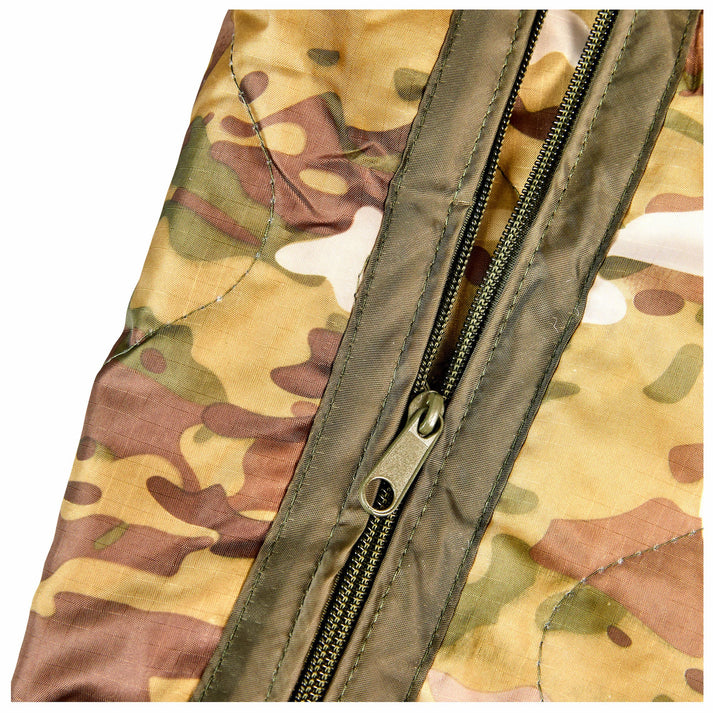 Poncho Liner Woobie Blanket 2.0 with Zipper Camo Troops Military Supply