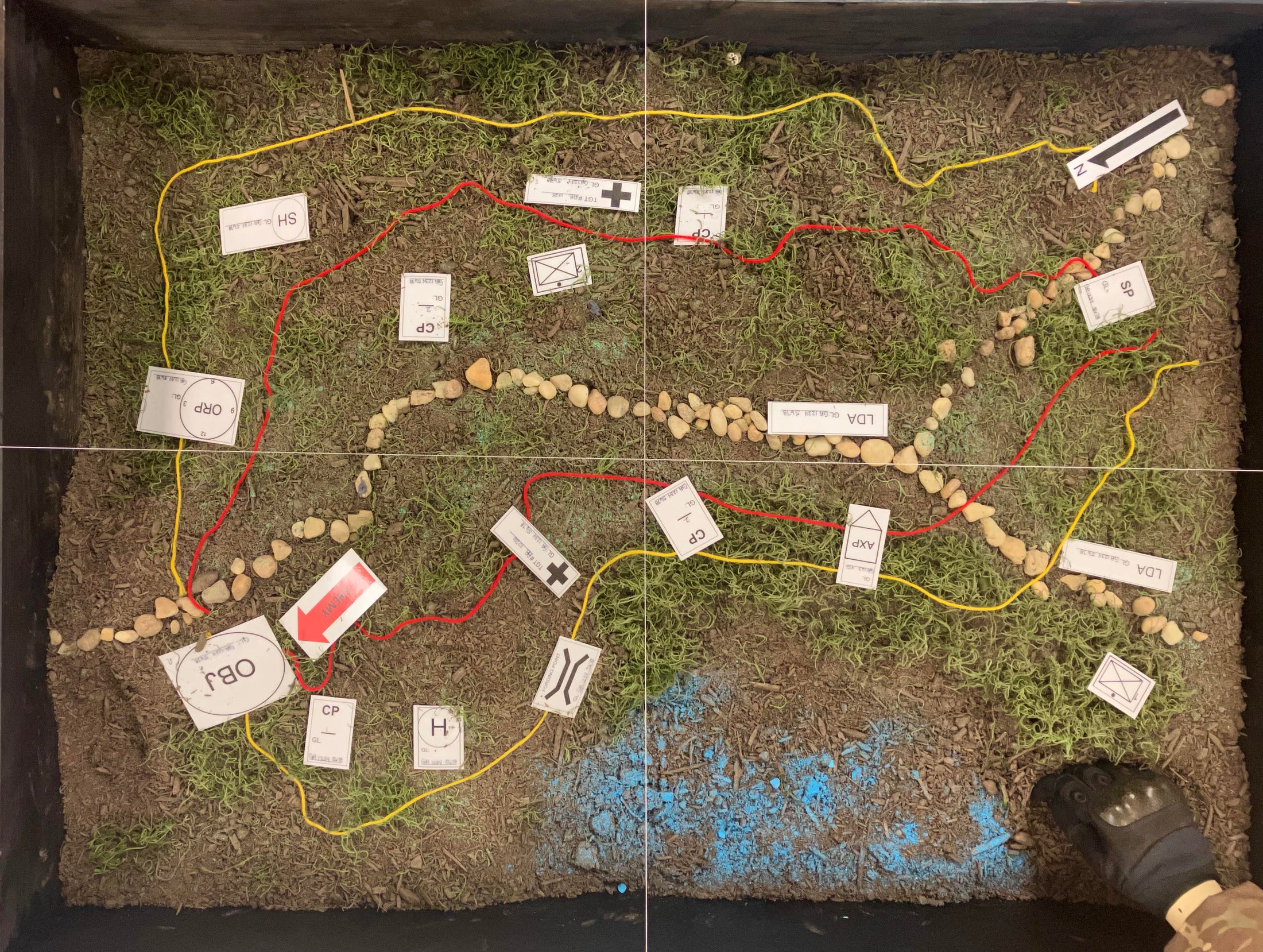 Terrain Model Kit – Troops Military Supply